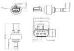 Pressure Sensor for Detroit Diesel