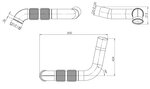 TUBE AVANT-MERCEDES-NEOPLAN-930.490.8119