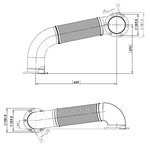 TUBE AVANT-MERCEDES-632.492.0004