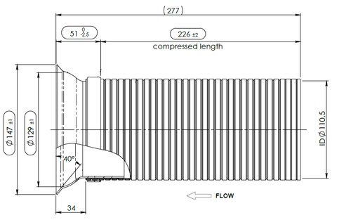 Flex Pipe for MAN