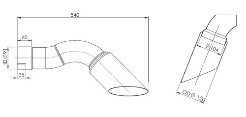 TUBE AVANT-MERCEDES-NEOPLAN-957.492.2001