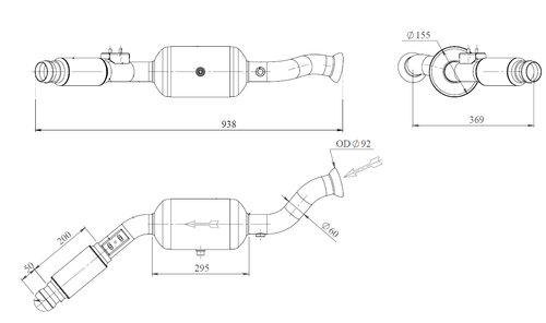 Catalytic Converter for Mercedes