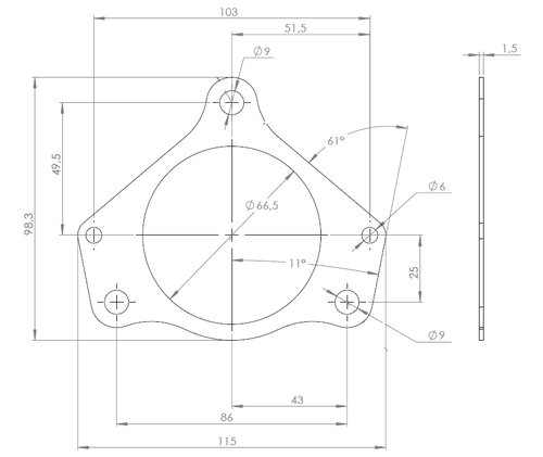 Gasket for Mercedes