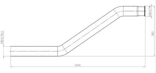 TUBE AVANT-BMC-54RS211696 BMC