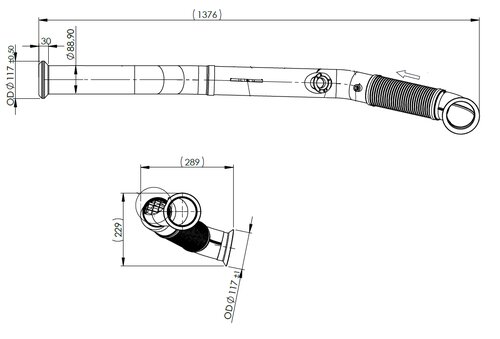 Pipe for Renault