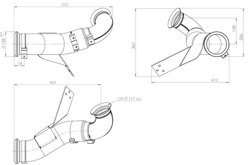 TUBE AVANT-RENAULT-7420963830