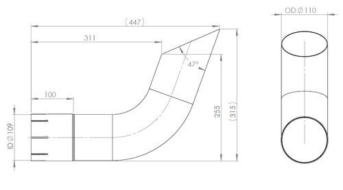 TUBE ARRIERE-RENAULT-5010652060