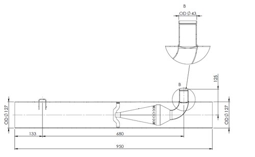 Pipe for Renault