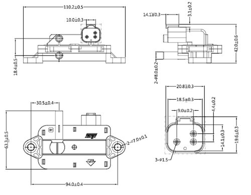 Pressure Sensor for Scania