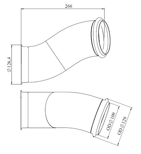 Pipe for Scania