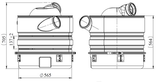 Silencer W. DOC for Scania