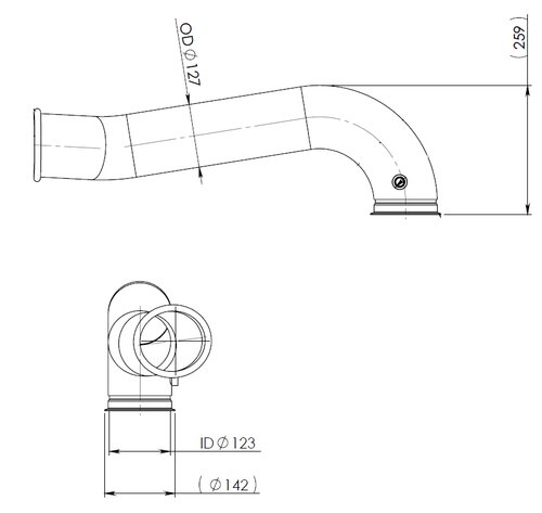 TUBE ARRIERE-SCANIA-1770281