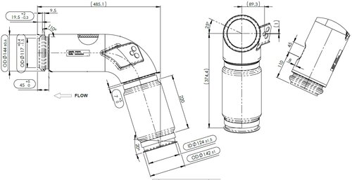 Pipe for Scania