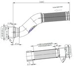 Pipe w. flex for Scania