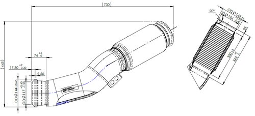 Pipe for Scania