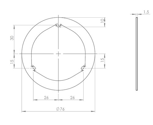 Gasket for Volkswagen