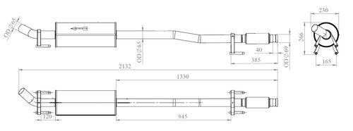 Silencer for Volkswagen