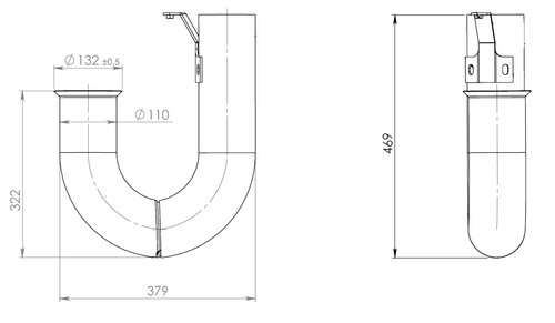 Pipe for Volvo