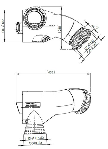 Pipe for Volvo