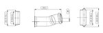 Insulated Exhaust Pipe for Volvo