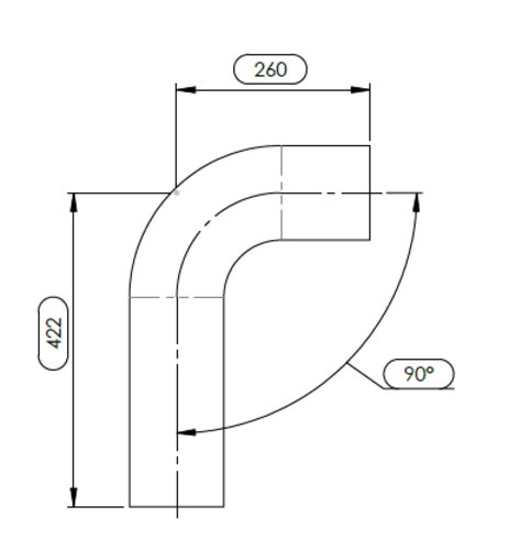 Exhaust Pipe for Volvo