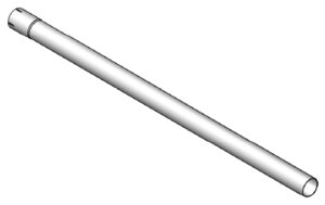 TUBE UNIVERSEL- dia 76-2 (3")    150 CM ALU