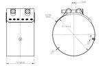 FlexJoiner Clamp, Ø=110 / L=75, ALU