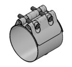 FlexJoiner Clamp, Ø=81 / L=75, INOX