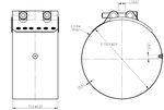 FlexJoiner Clamp, Ø=132 / L=75, INOX