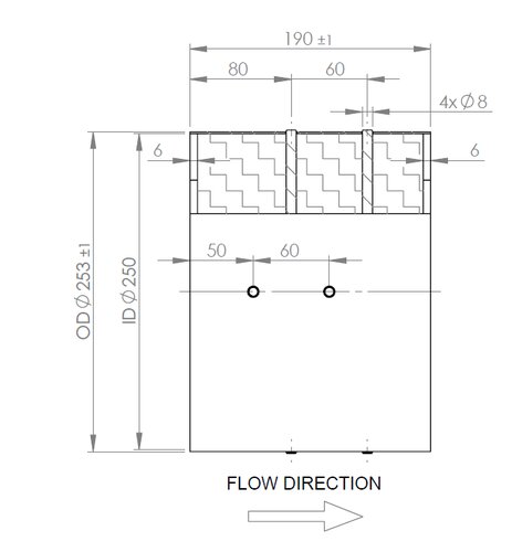 INSERT SILENCIEUX -UNIVERSEL-POC-X 253 x 190