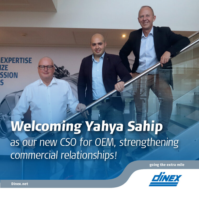 Welcoming Yahya Sahip as our new Dinex Group CSO for OEM