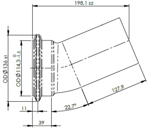 Pipe for DAF