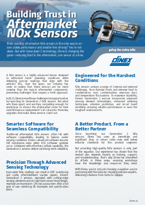 Article - Building trust in aftermarket NOx sensors