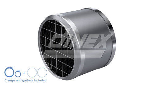 SIC DPF for Detroit Diesel