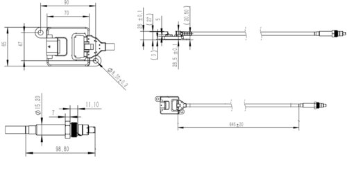 NOx Sensor for Mercedes