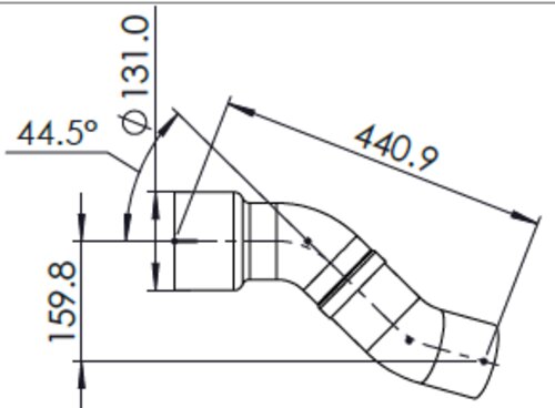 Pipe for Peterbilt