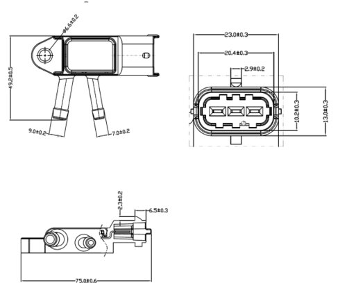 Pressure Sensor for Iveco