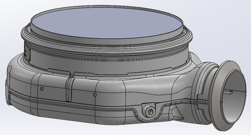 DOC 'Pancake' Inlet for Cummins/Paccar