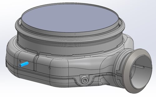 DOC 'Pancake' Inlet for Cummins/Paccar