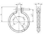 Clamp for Iveco