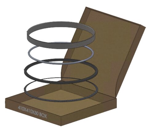 Clamp & Gasket Kit for DAF (for 2AI000)