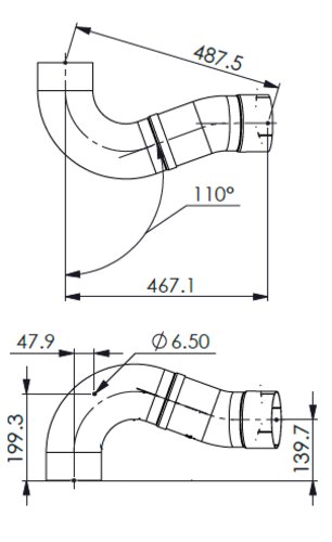 Pipe for Peterbilt