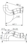 Pipe for Peterbilt