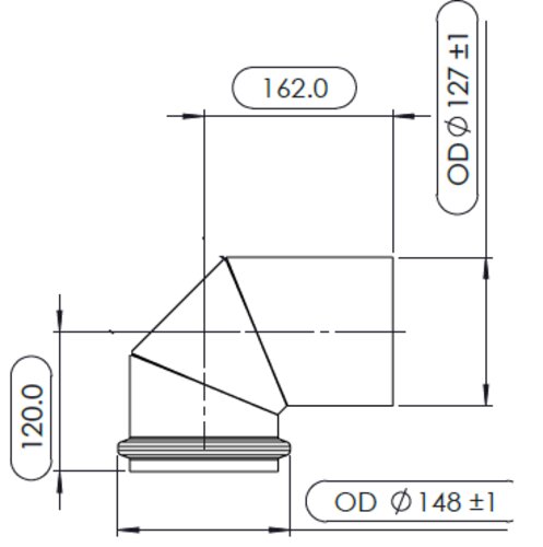 Exhaust Pipe for Volvo