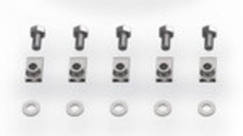 1-Box heat shield Nut,washer,bolt's Kit