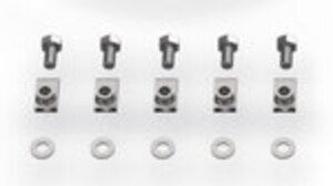 1-Box heat shield Nut,washer,bolt's Kit