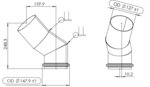 Exhaust Pipe for Volvo/Mack