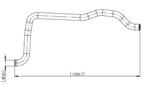 Water Coolant Pipe for MAN