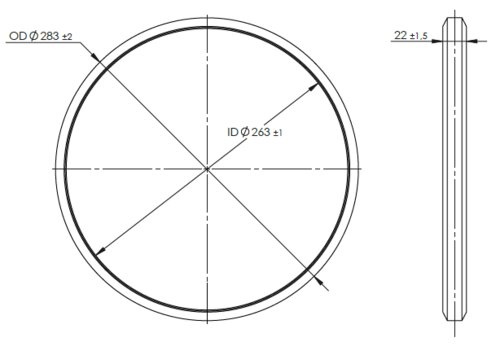 Gasket for MAN