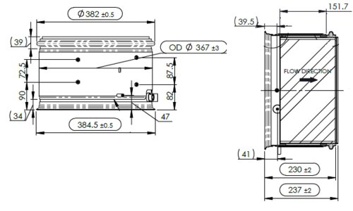 DPF for Cummins - Essential Range (Without Clamps/Gaskets)